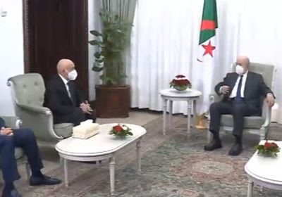  الرئيس الجزائري ورئيس النواب الليبي يبحثان تطورات الأزمة الليبية