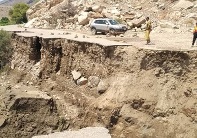 تضرر طرق ودفاعات باتيس جراء السيول