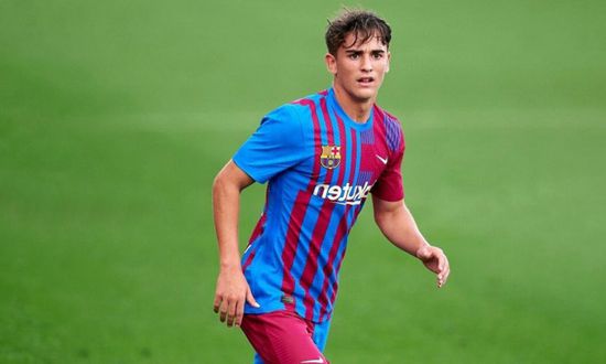  برشلونة يقترب من تجديد عقد جافي