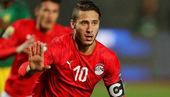 رمضان صبحي يسجل الثالث لمصر في مرمى ليبيا