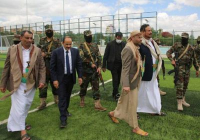 المشاط يفتتح مشروعًا حوثيًا وهميًا للمرة الثالثة