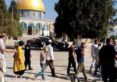 فلسطين: مستوطنون يقتحمون باحات الأقصى بحماية الاحتلال