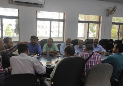 الكاف يطرح استراتيجية جديدة لإدارة مؤسسة المياه بعدن