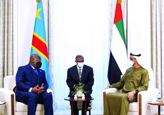 ولي عهد أبو ظبي ورئيس الكونغو يبحثان قضايا إقليمية ودولية