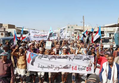 "14 أكتوبر" توحد أبين على مسار دولة الجنوب