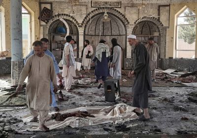 قتلى وجرحى جراء انفجار داخل مسجد في قندهار بأفغانستان