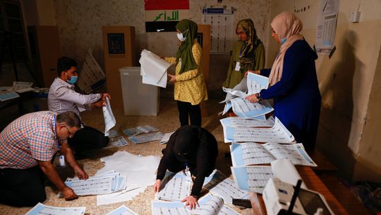العراق: 43% نسبة المشاركة في الانتخابات البرلمانية