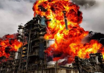  اندلاع حريق في مصفاة نفط بالكويت