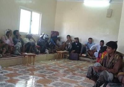 مليشيا الإخوان تدير ظهرها لبيحان وتنقض على تظاهرة بنصاب