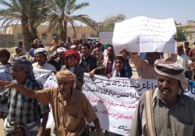 انتقالي نصاب يندد بفض الإخوان اعتصام سلمي بالمدينة