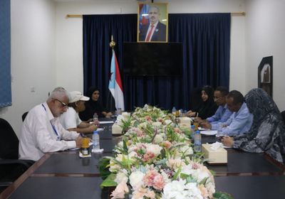 "الانتقالي" والجمعية الوطنية" يبحثان التصدي للحصار الاقتصادي