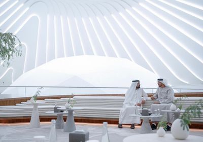  محمد بن راشد يلتقي محمد بن زايد في "إكسبو 2020"