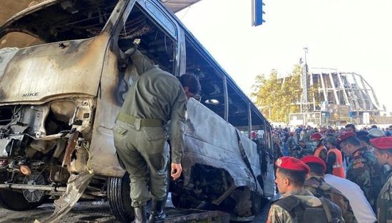  عدد ضحايا تفجير دمشق: 13 قتيلا و3جرحى