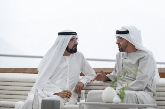  بن زايد عن لقائه بن راشد: رفعة وطننا قمة أولوياتنا