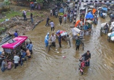  ارتفاع ضحايا فيضانات شمالي الهند إلى 54 شخصًا