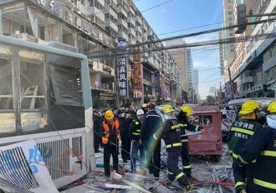 انفجار الصين اليوم.. مشاهد مروعة بالصوت والصورة