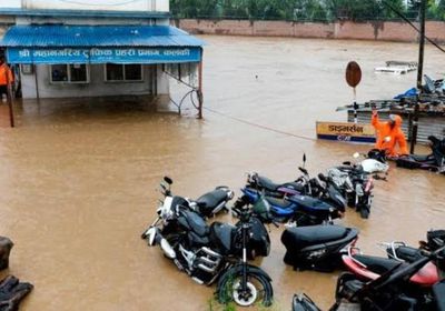  نيبال تبحث عن عشرات المفقودين جراء الفيضانات