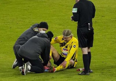  هالاند يغيب لأسبوعين بداعي الإصابة