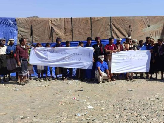 اعتصام شعبي في خورة للمطالبة بمحاسبة الإخوان