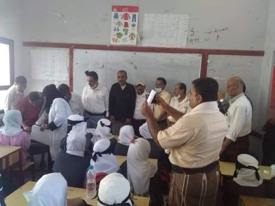 "انتقالي ردفان" يرصد عملية التحصين من البلهارسيا