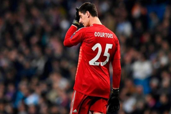  كورتوا: أتمنى أن تكون إصابتي بسيطة