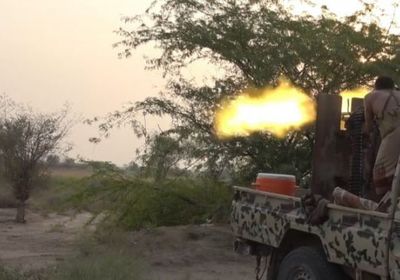 قصف تمركزات حوثية بجبهتين في الحديدة