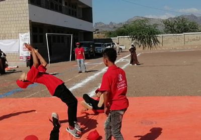 حفل فني لتوعية طلاب ردفان بمعايير النظافة