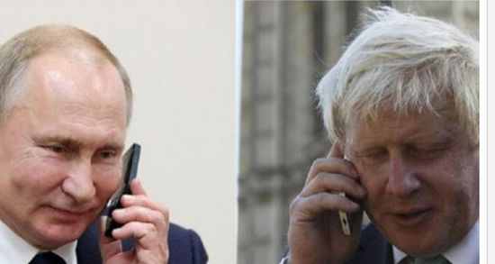 بوتين وجونسون يبحثان الاتفاق النووي وتغيرات المناخ