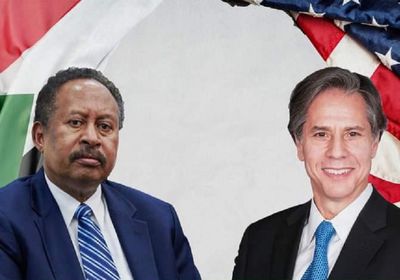 بعد عودته لمنزله.. بلينكن يتواصل هاتفيًا مع حمدوك 