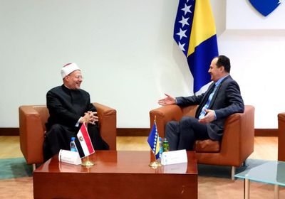 مفتي مصر يلتقي برئيس المجلس التشريعي للمشيخة الإسلامية بالبوسنة والهرسك 