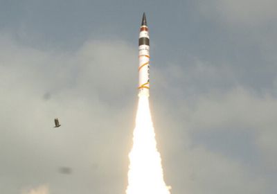 إطلاق صاروخ باليستي هندي قادر على حمل رؤوس نووية