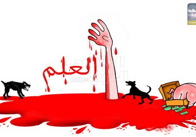 الشرعية تثأر للحوثي من النخبة الشبوانية (كاريكاتير)