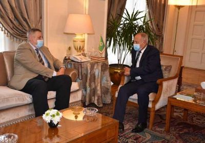 أبو الغيط يجتمع مع المبعوث الأممي لليبيا