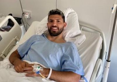 نقل أجويرو إلى المتسشفى بعد معاناته من آلام في الصدر