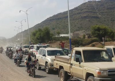 تشييع جثمان المناضل الراحل صالح سعيد بالضالع