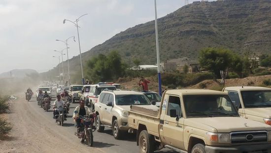 تشييع جثمان المناضل الراحل صالح سعيد بالضالع