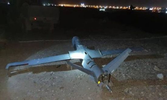 التحالف يسقط طائرة بدون طيار للحوثي