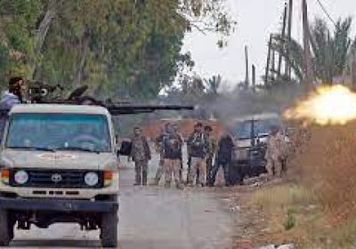 مقتل سيدة في اشتباكات مسلحة بليبيا