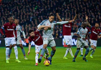 بث مباشر مباراة ليفربول ووست هام يونايتد اليوم في الدوري الإنجليزي