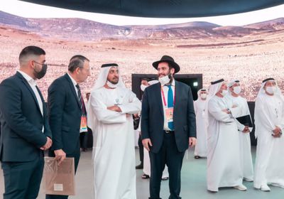  حمدان بن زايد يزور أجنحة 4 دول في إكسبو دبي