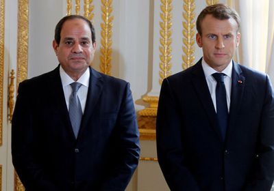  تفاصيل مباحثات السيسي وماكرون بشأن المؤتمر الدولي حول ليبيا