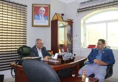 الجعدي والشعيبي يبحثان أنشطة "انتقالي لحج"