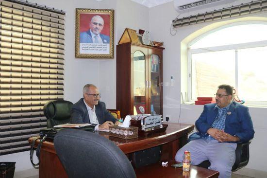 الجعدي والشعيبي يبحثان أنشطة "انتقالي لحج"