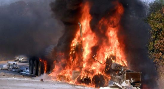  ارتفاع حصيلة ضحايا انفجار شاحنة وقود بسيراليون إلي 115 قتيلا