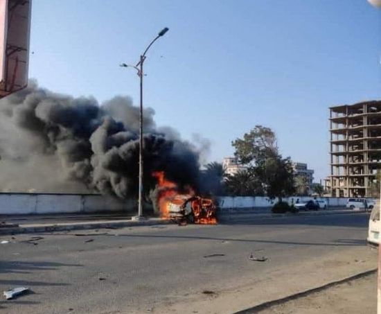 اندلاع النيران بسيارة في خورمكسر