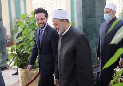 شيخ الأزهر وولي العهد الأردني يبحثان أوجه التعاون لتأهيل قيادات شبابية عربية (صور)