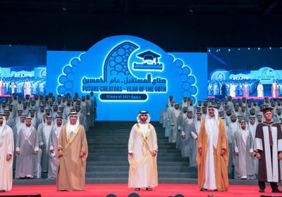 منصور بن راشد يشهد تخريج 650 طالبا بـ"الهندسة التطبيقية"
