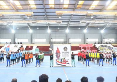 افتتاح مهرجان عدن الرياضي الثاني