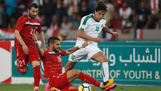  شاهد أهداف مباراة سوريا والعراق اليوم في تصفيات كأس العالم 2022 آسيا