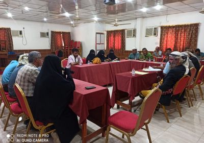 توحيد آلية عمل إدارات "اجتماعية انتقالي أبين"